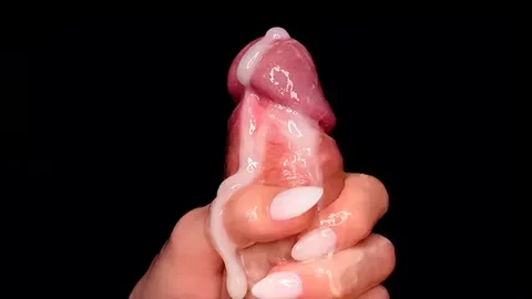 CLOSE UP&colon; BEST Sensual HANDJOB Ever&excl; Her Hands JERK OFF my COCK so Perfect and Make me CUM TWICE&excl; 4K