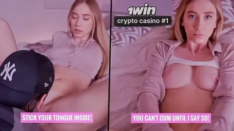 Goddess MILF Slaps My Cock&excl; Worship Her Pussy&comma; Edge&comma; Creampie When She Says&excl;