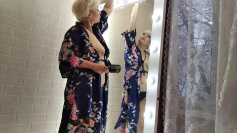 My slut and bitch wife, her beautiful big natural tits with large nipples, and my cock in her sweet mouth and anal plugs…