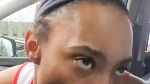 Petite Ebony Gagging on Bwc