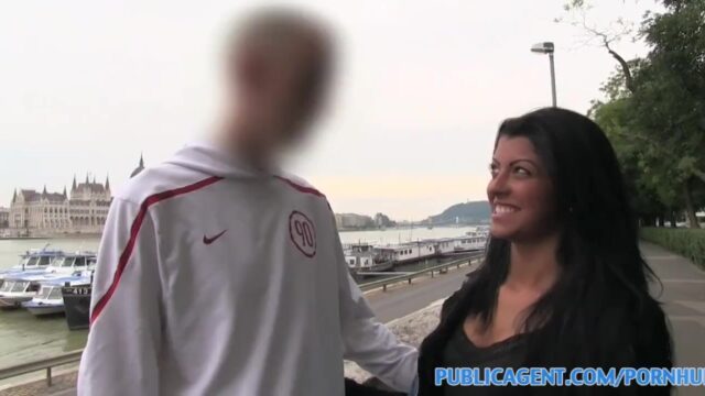 PublicAgent Beautiful brunette fucked in hotel as her bf waits outside