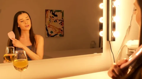 Submissive Lesbians Are Licking Holes for Orgasm