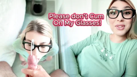 Truth or Dare? Stepmom: Please don’t cum on my glasses!