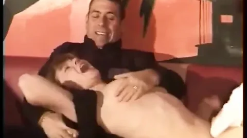 Two Perverted Plumbers Throw Themselves Like Hungry People on an Uncooperative Customer!