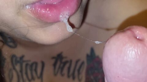 Cose-Up Blowjob and fuck pussy big ass