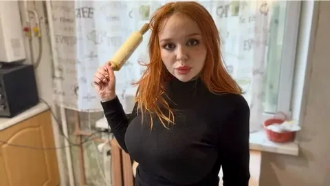 Fucked stepmom in the kitchen&period; Rough sex&period; Real sex&period;