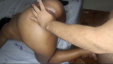 MILF fucked young brazilian dick