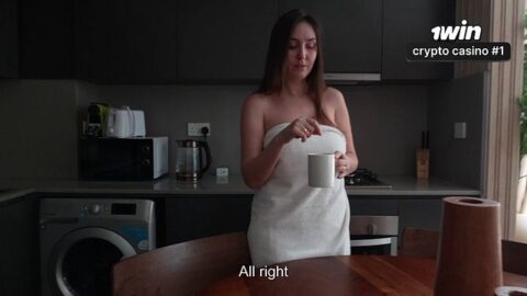 Stepson Comes Home to Lonely Stepmom – Massage Turns into Hard Doggy