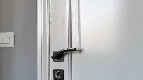 You opened the door to a wet granny and she showed you her huge tits.