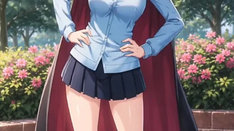 Anime girls dancing