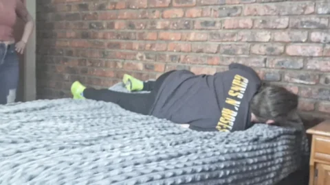 Fucking husband and friend in threesome