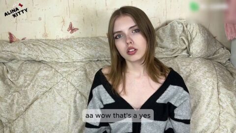 Neighbor Girl Came Over “Just to Talk” — Ended Up Fucking Her and Creampied Her