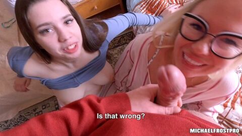 Stepmother Offered Her Stepdaughter’s Pussy to a Perverted Fucker