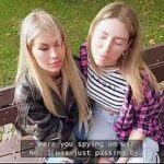 VIP4K. Hunter pick up and fucked the lesbians. Compilation POV video