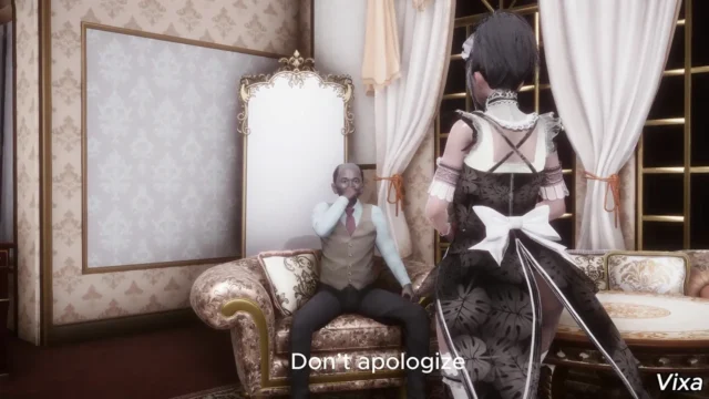 3D Maid Gets Fucked Hard – Cute Girl in Uniform