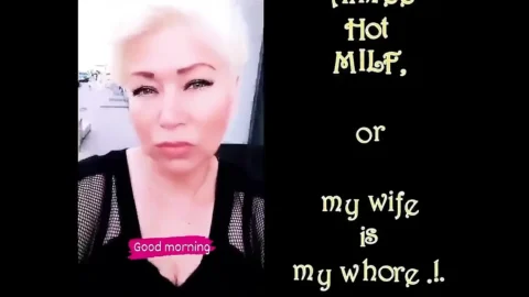 My Wife Is a Cool Webcam Slut-11! Bottle in Mature Pussy