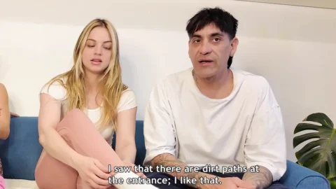 PARTNER SWAPPING: Our first double blowjob with friends