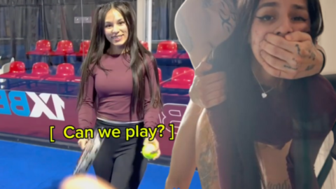 Professional padel player fucks non-stop after the match