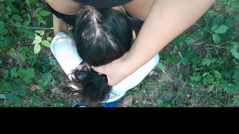 Risky public sex with a fuck and cum in mouth — Lesbian_illusion