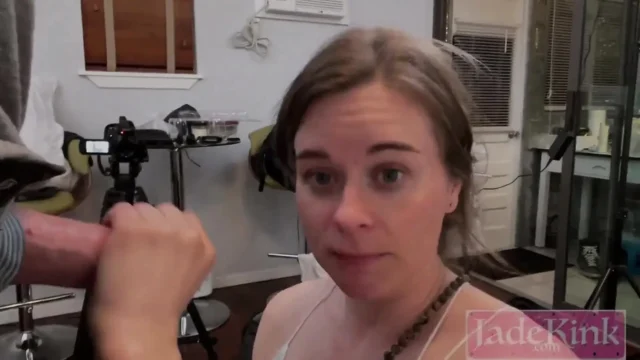 Submissive Girl Talks Down to Herself While Having Her Throat Reamed by a Giant Dildo
