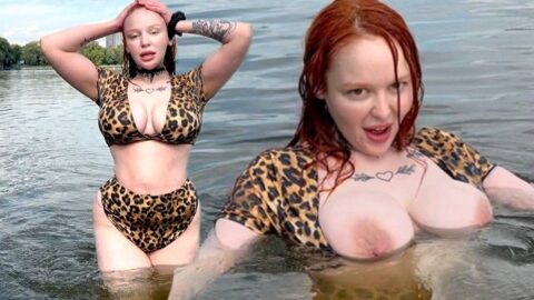 The stranger from the public beach delighted me with her revelation.