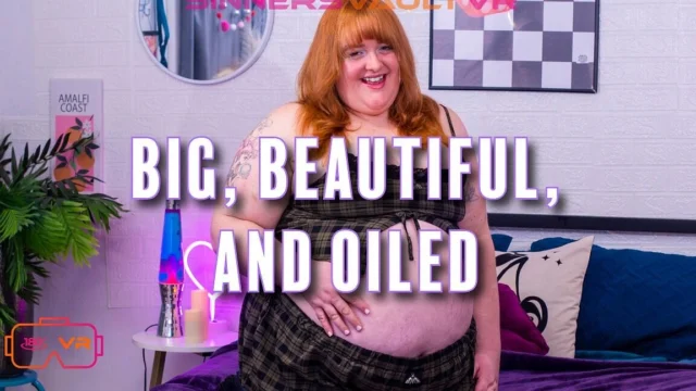 Vr180 Chrissy Maywood – Big, Beautiful, and Oiled