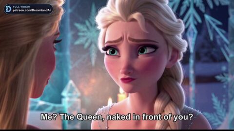 Elsa Told Rapunzel to Close Her Eyes – Part 2 (Parody, 18+)