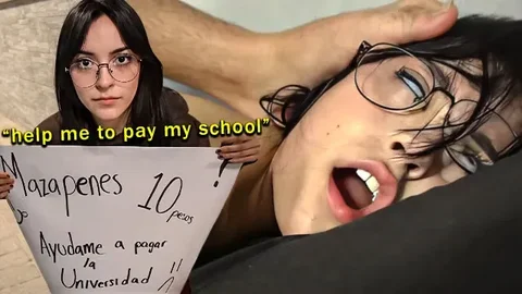 I Offered to Pay for This Nerdy 18-year-old Virgin Girl’s University Tuition, but She Ended up Getting Fucked and Penniless.