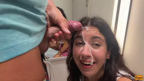 I Want You to Fuck Me in the Changing Room&excl; – Risky Sex and Cumwalk