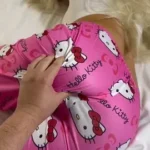 My little Step Sister in her Tight Pajamas makes me Cum Twice