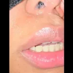 Piss and cum in nose in the car