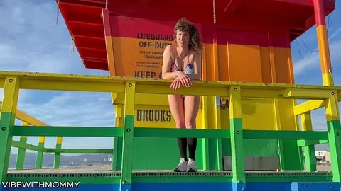 Pretended I Was Just a Sweet Beach Girl&hellip; But I Kept Finding Him on Venice Beach Until I Ripped His Condom Off