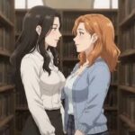 Two lesbian girls studying in liberty turn into intimate situation