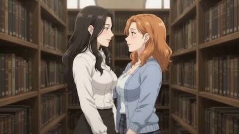 Two lesbian girls studying in liberty turn into intimate situation